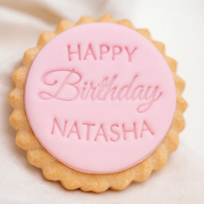 Personalised Birthday Cookie Stamp