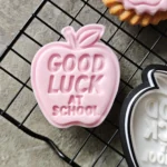 Backpack First Day Cookie Cutter & Stamp Set