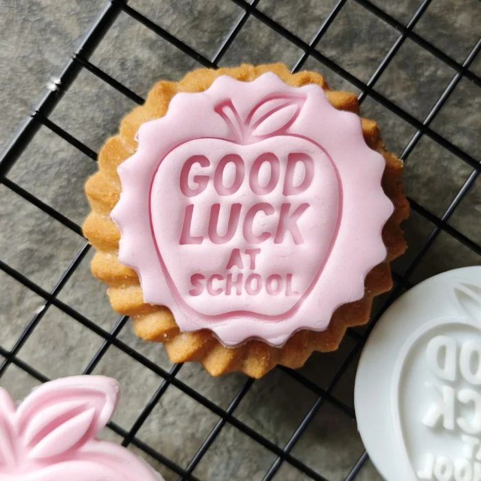 Backpack First Day Cookie Cutter & Stamp Set