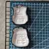 Backpack First Day Cookie Cutter & Stamp Set | Teacher Appreciation | Custom Fondant Embosser | School Bus, Pencil, Apple Baking Tools