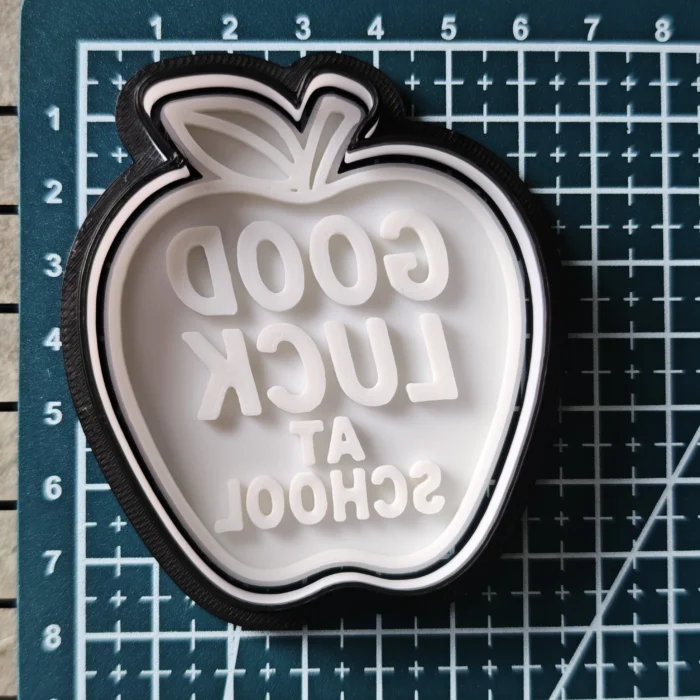 Backpack First Day Cookie Cutter & Stamp Set