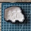 Bus Cookie Cutter & Stamp Set