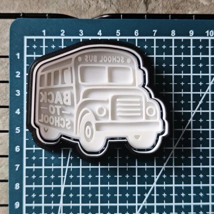 Bus Cookie Cutter & Stamp Set