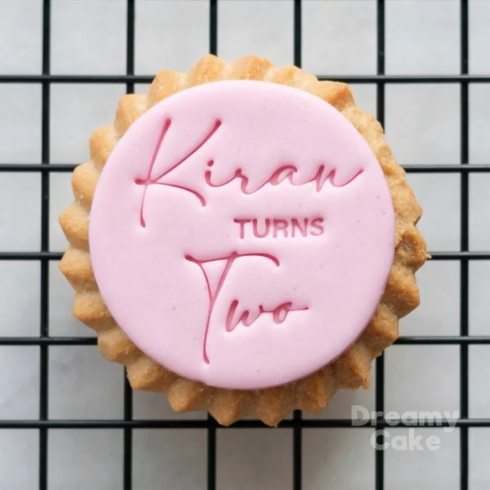 Personalised Happy Birthday | Cookie Stamp