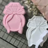 Big Bow Plaque Fondant Embosser with Matching Cutter