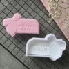 She’s Tying the Knot Fondant Embosser with Plaque Cutter (1) She’s Tying the Knot Fondant Embosser with Plaque Cutter