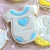 Baby Onesie Cookie Cutter & Fondant Embosser | Bodysuit Biscuit with Heart | Baby Shower New Baby