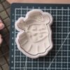 Cowgirl Ghost Fondant Embosser | Western Halloween Cookie Stamp | Cute Spooky Biscuit