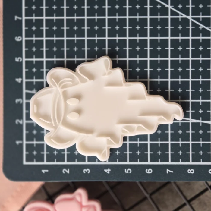 Cowboy Ghost Tall Fondant Embosser | Western Halloween Cookie Stamp