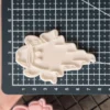 Cowboy Ghost Tall Fondant Embosser | Western Halloween Cookie Stamp