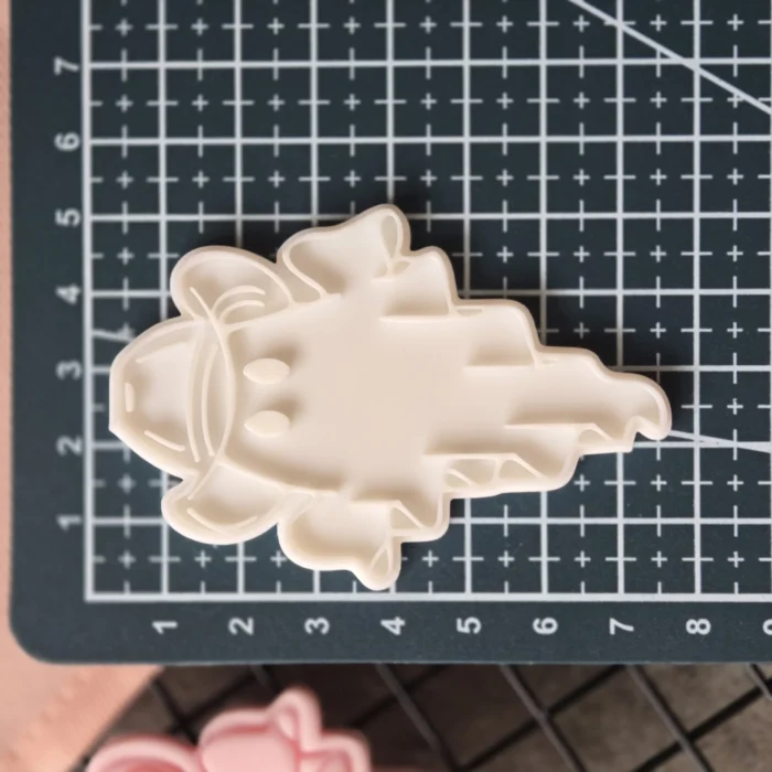 Cowboy Ghost Tall Fondant Embosser | Western Halloween Cookie Stamp