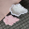 Cowboy Ghost Tall Fondant Embosser | Western Halloween Cookie Stamp