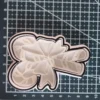 20251011_125626 Candy Cane Bow Cookie Cutter & Fondant Embosser
