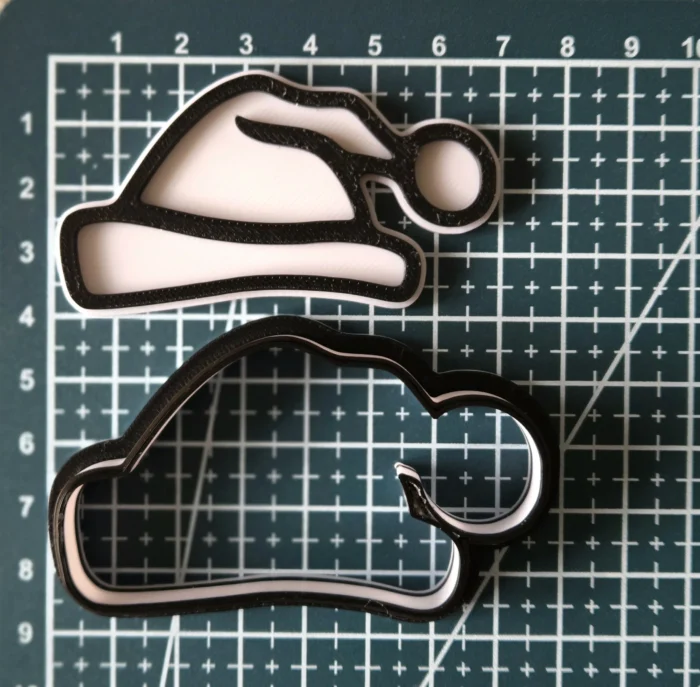 20251011_140431 Mini Santa Hat Cookie Cutter & Fondant Embosser