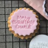 Personalised Merry Christmas Name Cookie Stamp