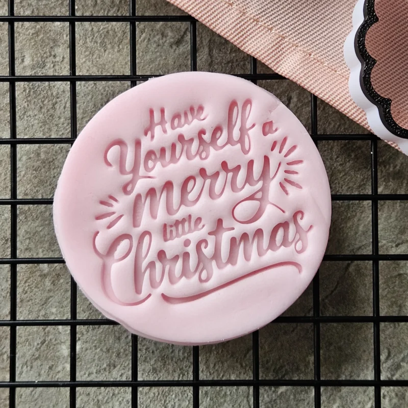 20251011_141727 Have Yourself a Merry Little Christmas Cookie Stamp