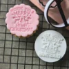 Wishing You a Merry Christmas Cookie Stamp
