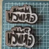 20251013_114952 Mama/Daddy Grinch Christmas Cookie Stamp Set