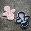 IMG_20250721_194213 Pacifier (Dummy) Cookie Cutter & Fondant Embosser