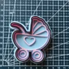 IMG_20250725_143235 Teddy Bear Cookie Cutter & Fondant Embosser | Textured Baby Biscuit