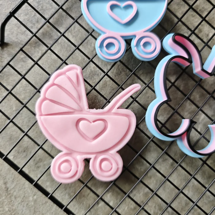 IMG_20250725_143635 Pacifier (Dummy) Cookie Cutter & Fondant Embosser