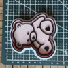 IMG_20250725_145253 Teddy Bear Cookie Cutter & Fondant Embosser | Textured Baby Biscuit