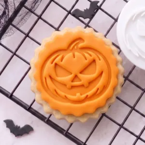 Halloween Pumpkin Cookie Stamp