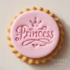 Princess Crown Cookie Stamp | Fondant Embosser
