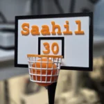 Custom Basketball Cake Topper