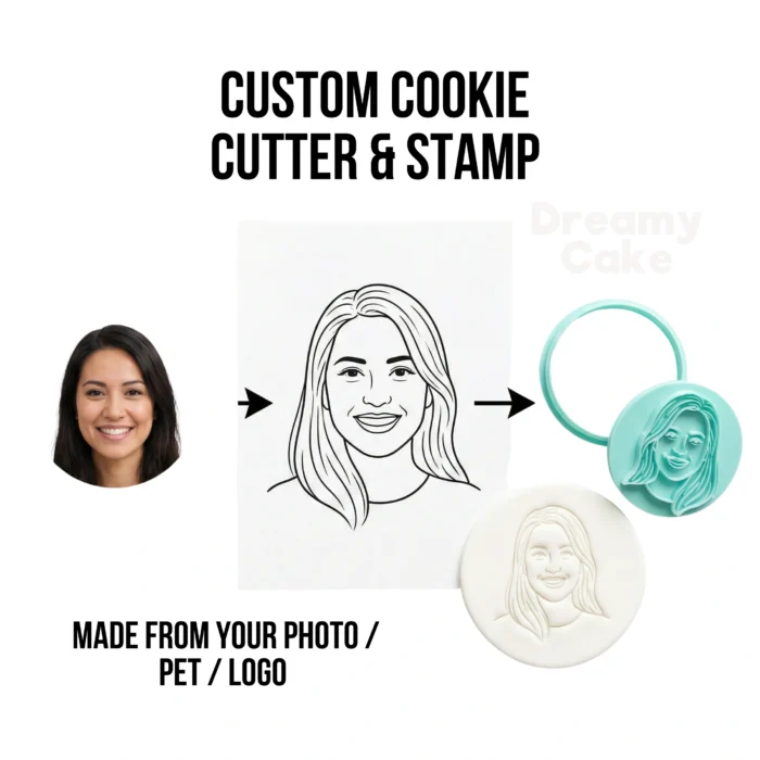 Custom Photo Cookie Cutter & Stamp