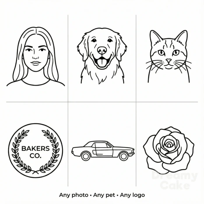 Custom Logo Cookie Cutter & Stamp