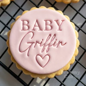Personalised Baby Name Cookie Stamp