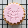 Bride to Be Cookie Stamp | Elegant Hen Do Fondant Embosser