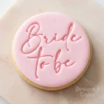 Bride to Be Cookie Stamp