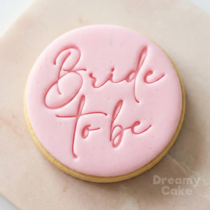 main Bride to Be Cookie Stamp