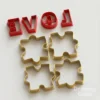 LOVE Puzzle Cookie Stamp