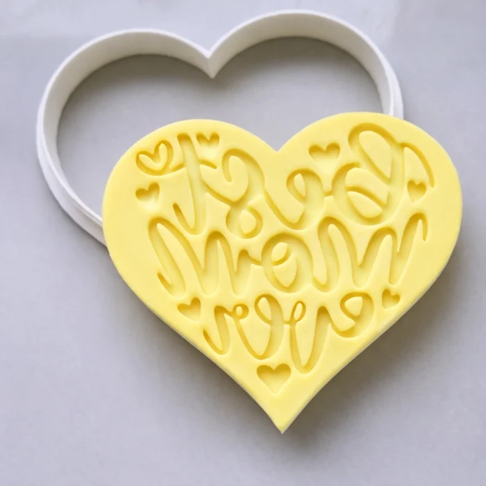 elegant Mother’s Day cookie stamp