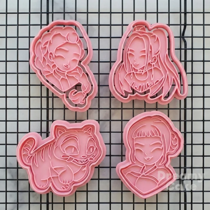 K-Pop Demon Hunter Cookie Cutter Set (4pc)
