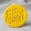 Happy Easter Wishes Cookie Stamp