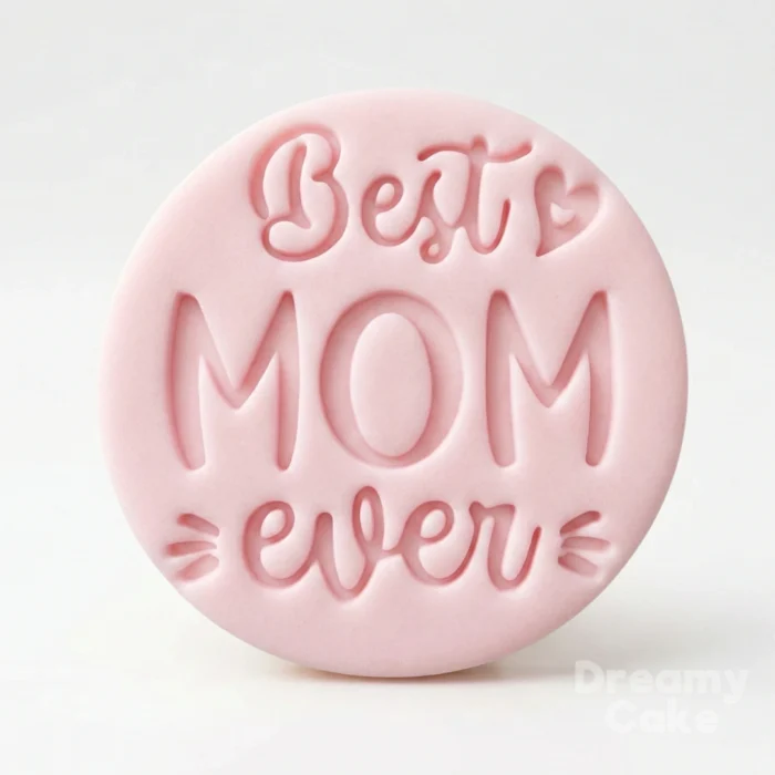 Best Mom Ever Cookie Stamp