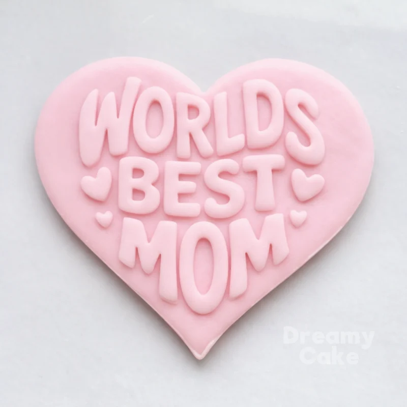 worlds best mom cookie stamp
