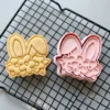 Easter Bunny Ears Cookie Cutter & Embosser