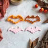 halloween-bat-cookie-cutter-set (3) Bat Cookie Cutter Set of 2 | Halloween Fondant & Biscuit Cutters